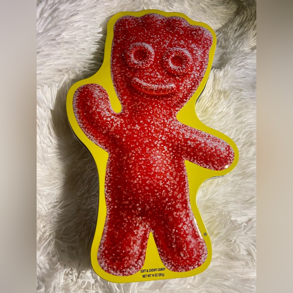 Red Sour Patch Kids Tin